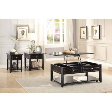 Carrier Cocktail/Coffee Table Set - Dark Espresso